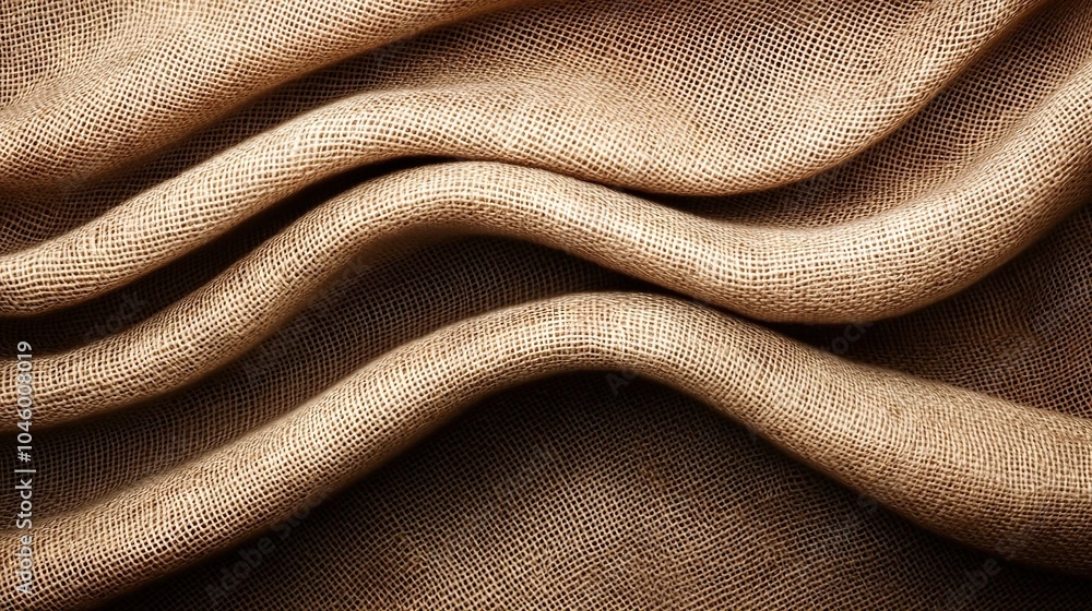 Aufkleber a close-up of a wavy-patterned fabric, with the wavy design visible both at the top and bottom of th