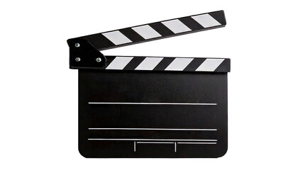 Clapperboard cut out