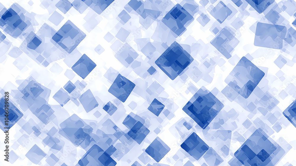 Aufkleber dynamic cubes enhance digital aesthetics, creating a vibrant tech backdrop of innovation