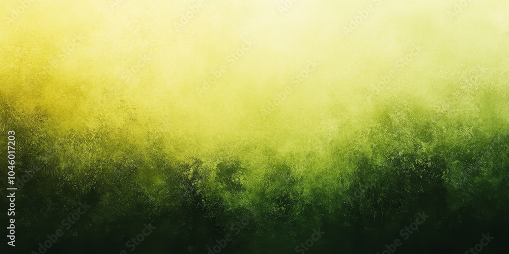 Aufkleber abstract background with a smooth gradient fading from bright lime yellow to a dark olive green. add