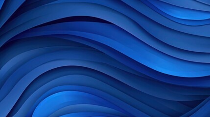 Fototapeta premium Abstract Glowing Dark Blue Wave Texture Background for Banner or Cover Design