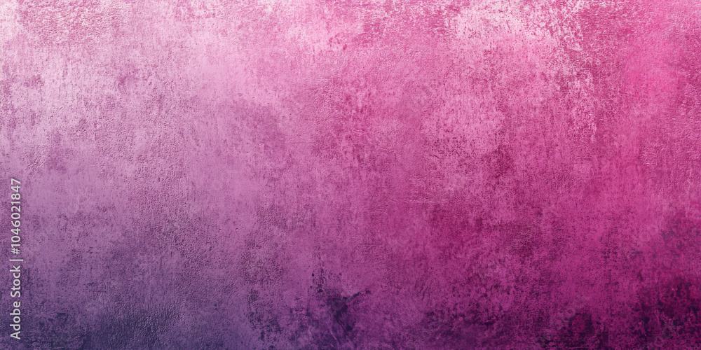 Poster abstract background with a rough texture fading from electric pink to deep magenta. add light, grain