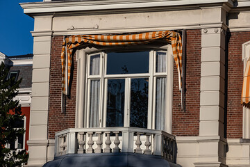Eclectic-style villa opposite Rijksmuseum. Villa Weteringschans 24 was built in 1878 - 1880 between...
