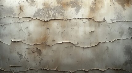 Obraz premium A Detailed View of a Weathered and Cracked Wall Surface