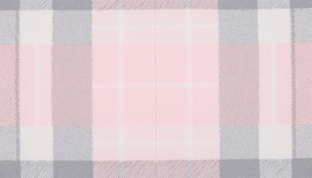Soft woolen plaid texture background, gentle and warm, light gray and soft pink with a cozy plaid design