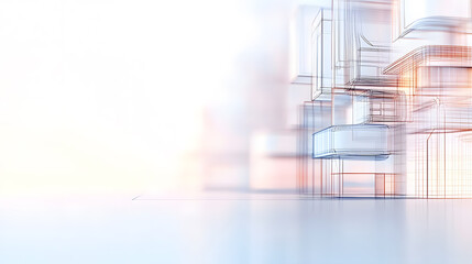 Obraz premium Architectural blueprint
