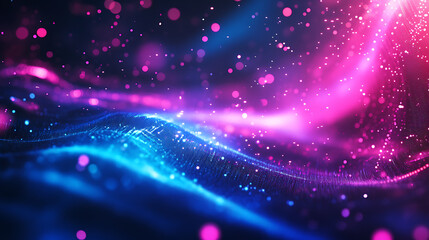 Fototapeta premium blue pink blur abstract background