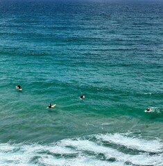 Surfers Tamarama Beach in Australia