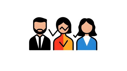 Set of Minimalist Line Style Icons Representing Data Optimization Analysis and Statistics for Modern Web Interfaces and Analytical Dashboards on White Background