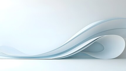Minimalist Abstract Background with Soft Flowing Gradient Shades Evoking Movement and Simplicity in Design