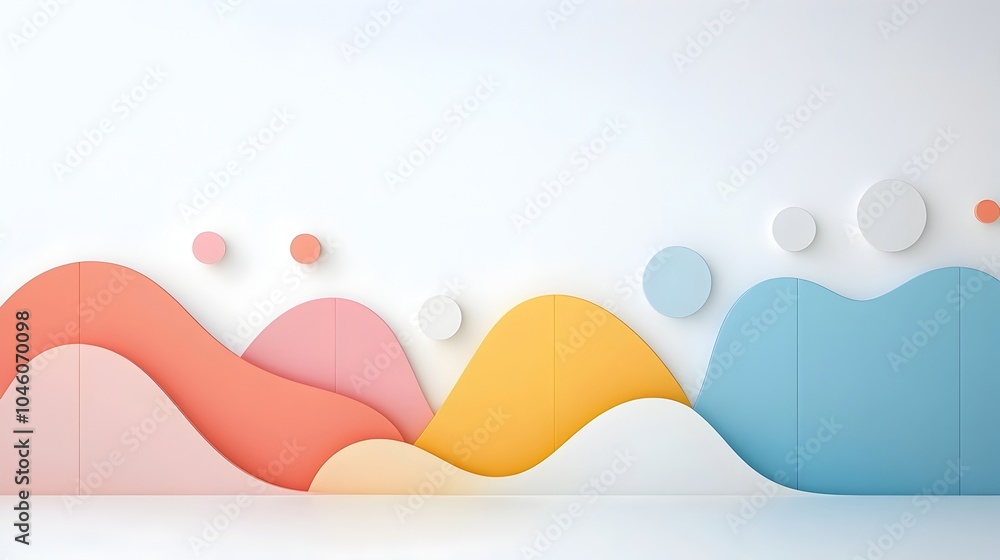 Poster Fluid Abstract Minimalist Background with Soft Gradient Shades and Elegant Curves Embodying Motion and Modern Design  Seamless sleek and sophisticated digital with a contemporary aesthetic