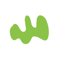 wiggly abstract shape elements