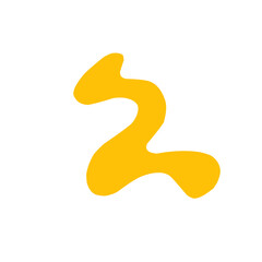 wiggly abstract shape elements