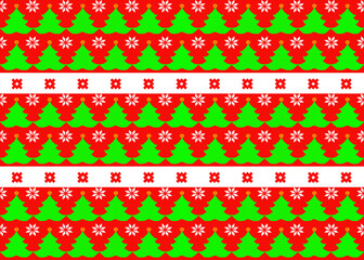 Christmas tree seamless patterns,snowflakes,wallpaper and wrapping paper,sweater design.
