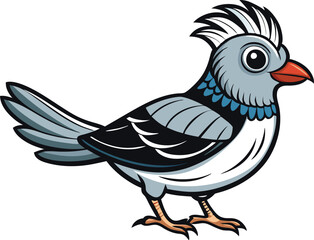 wren vector illustration 