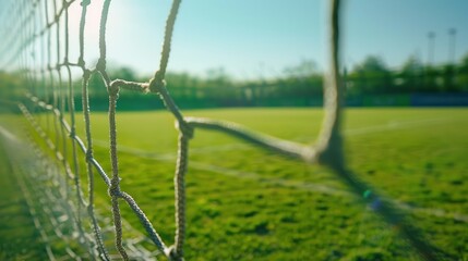 Soccer Net Close-up