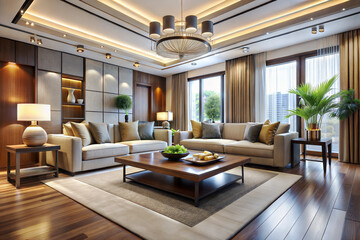 Modern Living Room Interior Design