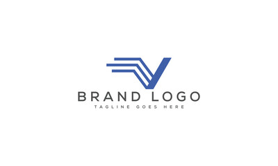letter V logo design vector template design for brand.