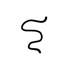 abstract wiggly line 