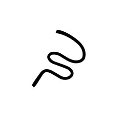 abstract wiggly line 