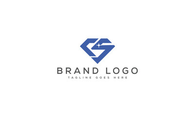 letter CS logo design vector template design for brand.