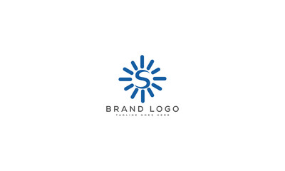 letter S logo design vector template design for brand.
