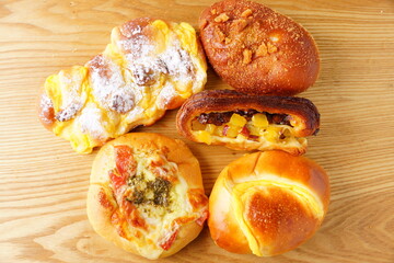 調理パン　惣菜パン　菓子パン