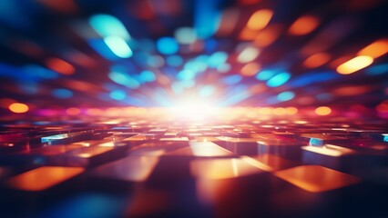 abstract background of lights