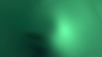 abstract glowing green gradient background looping animation for background. Moving abstract  green blurred background - Powered by Adobe