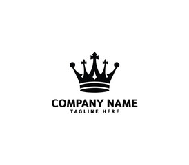 Vector abstract crown logo design. kings crown vector logo. Modern element sign. Royal luxury symbol