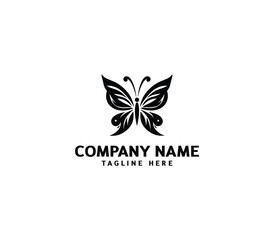 Vector Butterfly logo design. Butterfly symbol signs. creative abstract butterfly logotype design