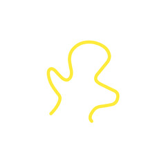 Obraz premium colorful wiggly line