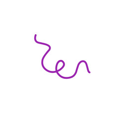 colorful wiggly line