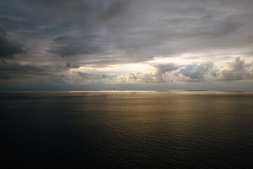 Obraz premium sunset over the sea