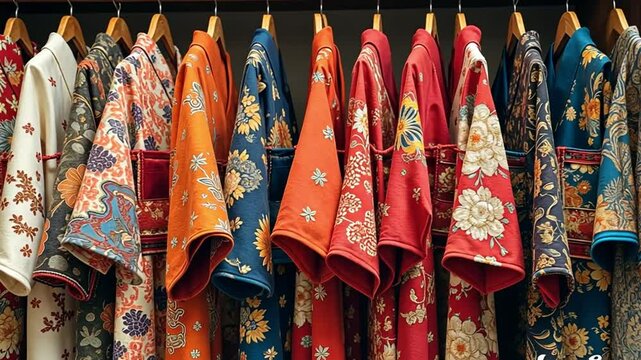 Cultural Craftsmanship Collage: Showcase heritage craftsmanship with traditional folk crafts, highlighting colors, textures, and materials.