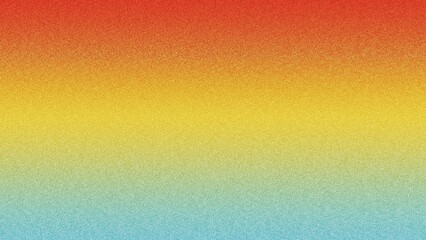 Dynamic Blue-Turquoise, Yellow, and Orange Gradient Background with Subtle Noise Effect, Perfect for Digital Content Creation, Graphic Design, and Branding with Vibrant Color Transitions