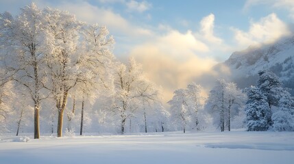 Obraz premium Winter wonderland