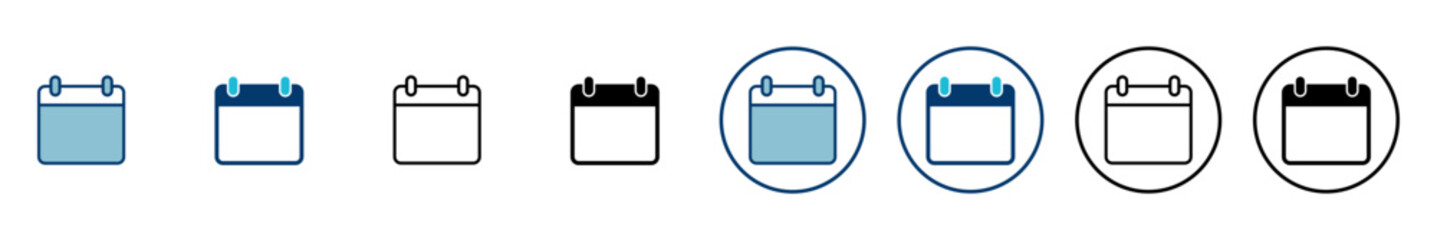 calendar icon vector isolated on white background. Calender symbol. Calendar vector icon. Deadline. Date. Time