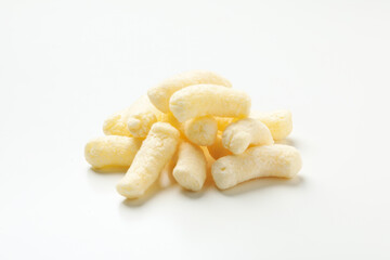 Corn sticks, concept of tasty snack food