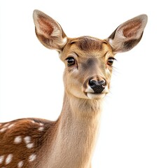 Fototapeta premium deer isolated on white background