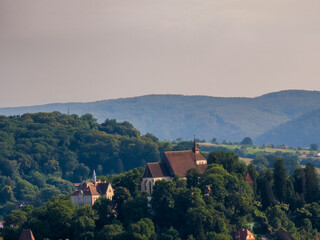 Charming Old Architecture in Sighișoara, Romania