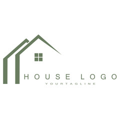 Fototapeta premium house logo design for architectural buildings vector construction