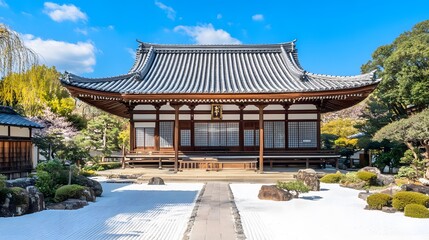 Naklejka premium 日本の寺