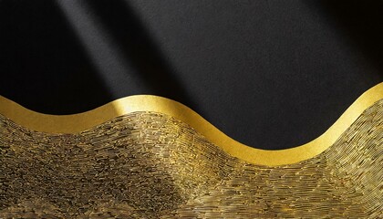 金と黒の優雅な壁紙