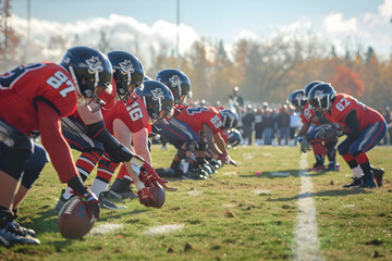 Passionate Display of Sportsmanship and Teamwork in Junior Varsity Football Game
