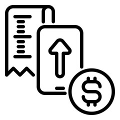 Vacum icon, line icon style