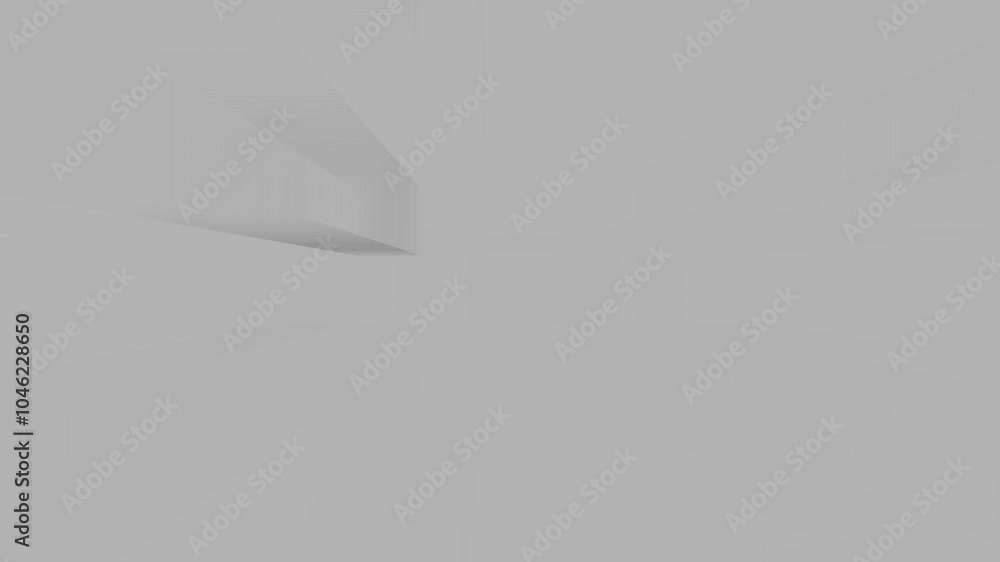 Aufkleber fast moving cube shapes and lines on a white background