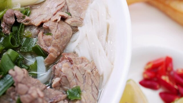 Pho Bo_08 - Vietnamese beef noodle soup