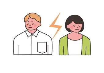 離婚してしまった若い夫婦