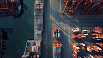 Obraz premium A comprehensive overview of international and global supply chain management, highlighting logistics, distribution, and strategic planning for efficient global operations.